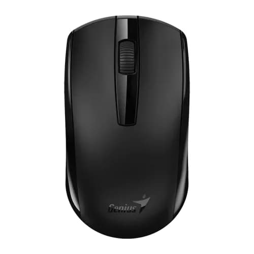 Mouse Genius "ECO-8100", PC sau NB, wireless 2.4GHz, optic, 1200 dpi, butoane/scroll 3/1, acumulator, negru, "31030046400" 4710268 262749