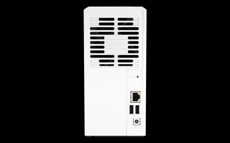NAS QNAP 233 2-Bay, CPU ARM 2.0GHz Quad core, RAM 2GB, HDD 2.5"/3.5" SATA 6Gbps (neincluse), LAN: 1 GigaLan, USB3.2 Gen1: 1 USB2.0: 1, tower, adaptor alimentare — miniatură