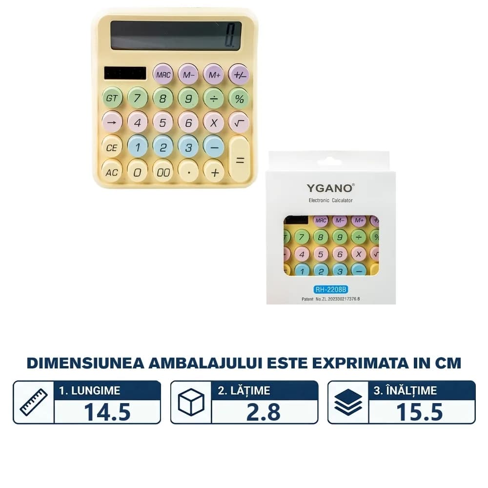 Calculator 12 digiti — miniatură