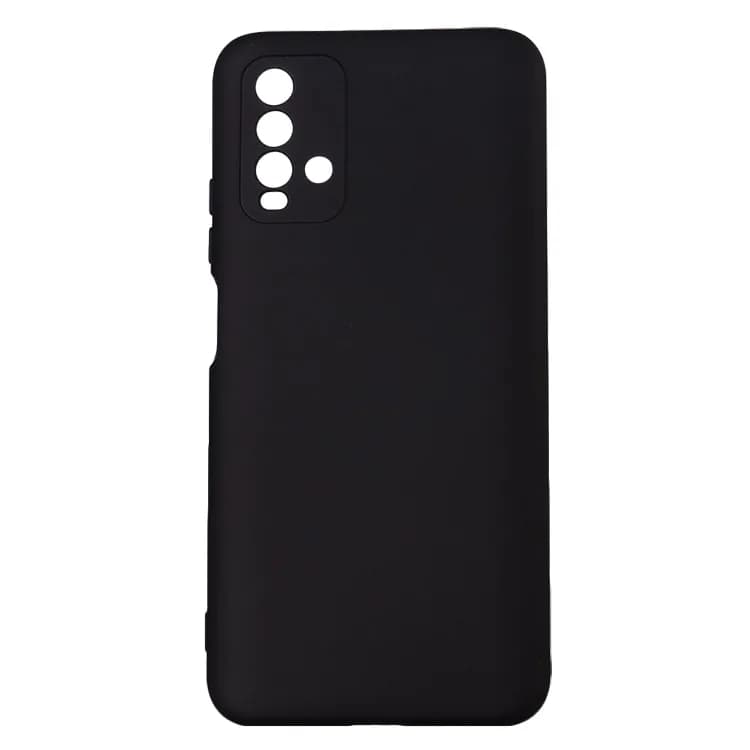 Husa Xiaomi Redmi Note 9 Spacer, negru, grosime 2mm, material flexibil silicon + interior cu microfibra "SPPC-XI-RM-N9-SLK" — miniatură