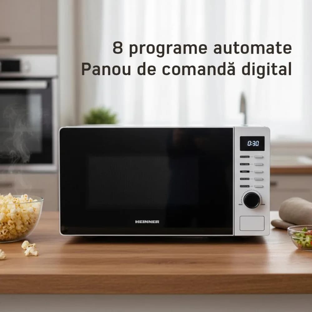 CUPTOR CU MICROUNDE HEINNER HMW-2060DWH — miniatură