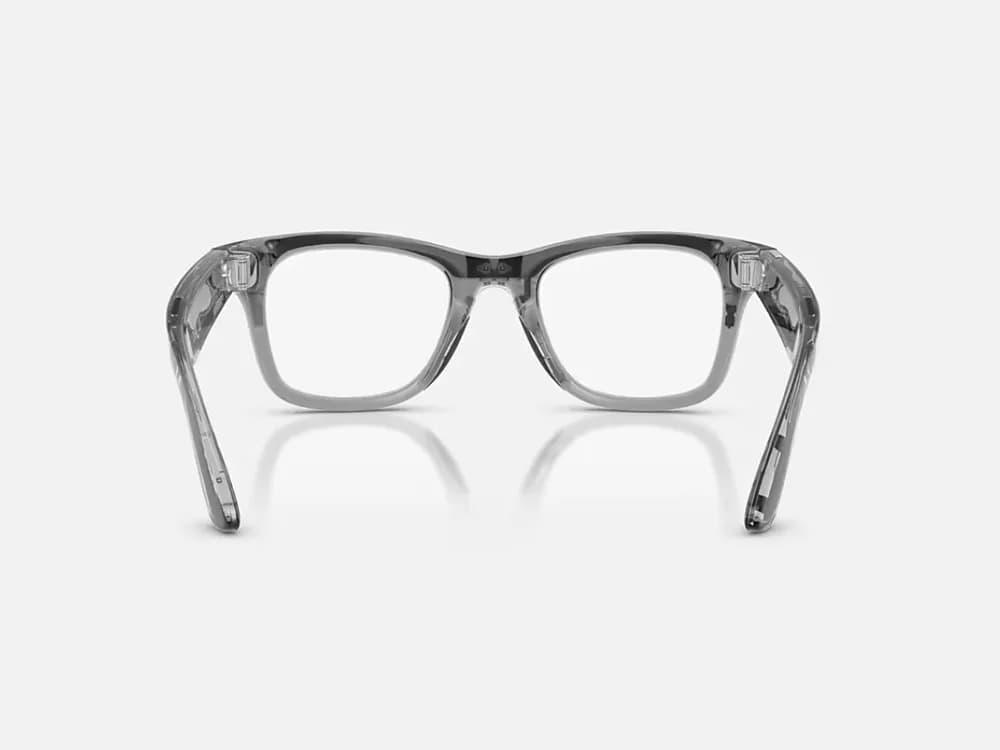 Ray-Ban Meta Wayfarer Gen 2 High Bridge FIT Transparent Grey Clear/Sapphire Transitions 50 — miniatură