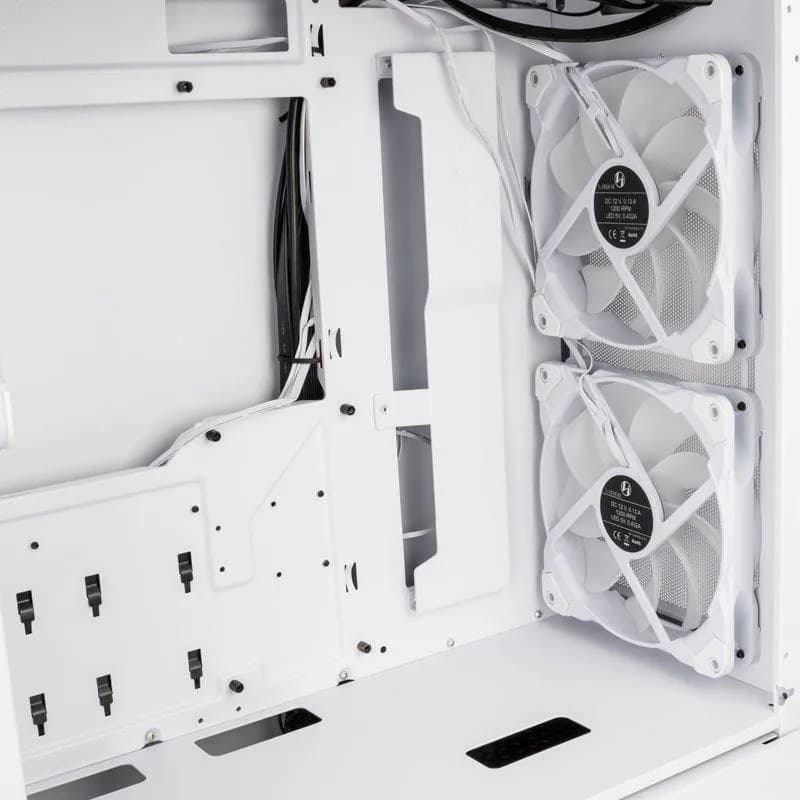Carcasa LIAN LI LANCOOL 205, RGB, Mid Tower, White — miniatură