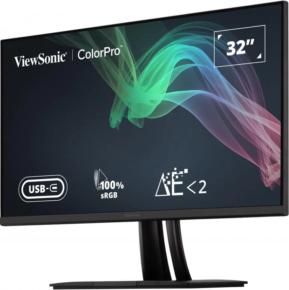 Monitor Consumer ViewSonic VP3256-4K, 31.2", 3840 x 2160 pixeli, Negru — miniatură
