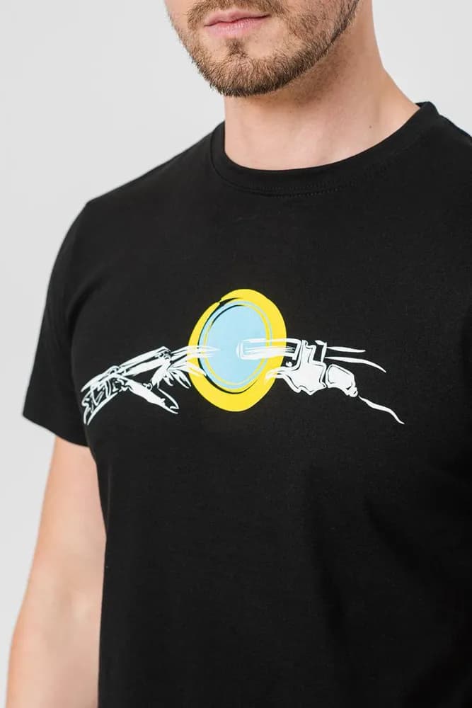 TRICOU CASUAL MANA BICICLETA BARBATI BLACK-M — miniatură