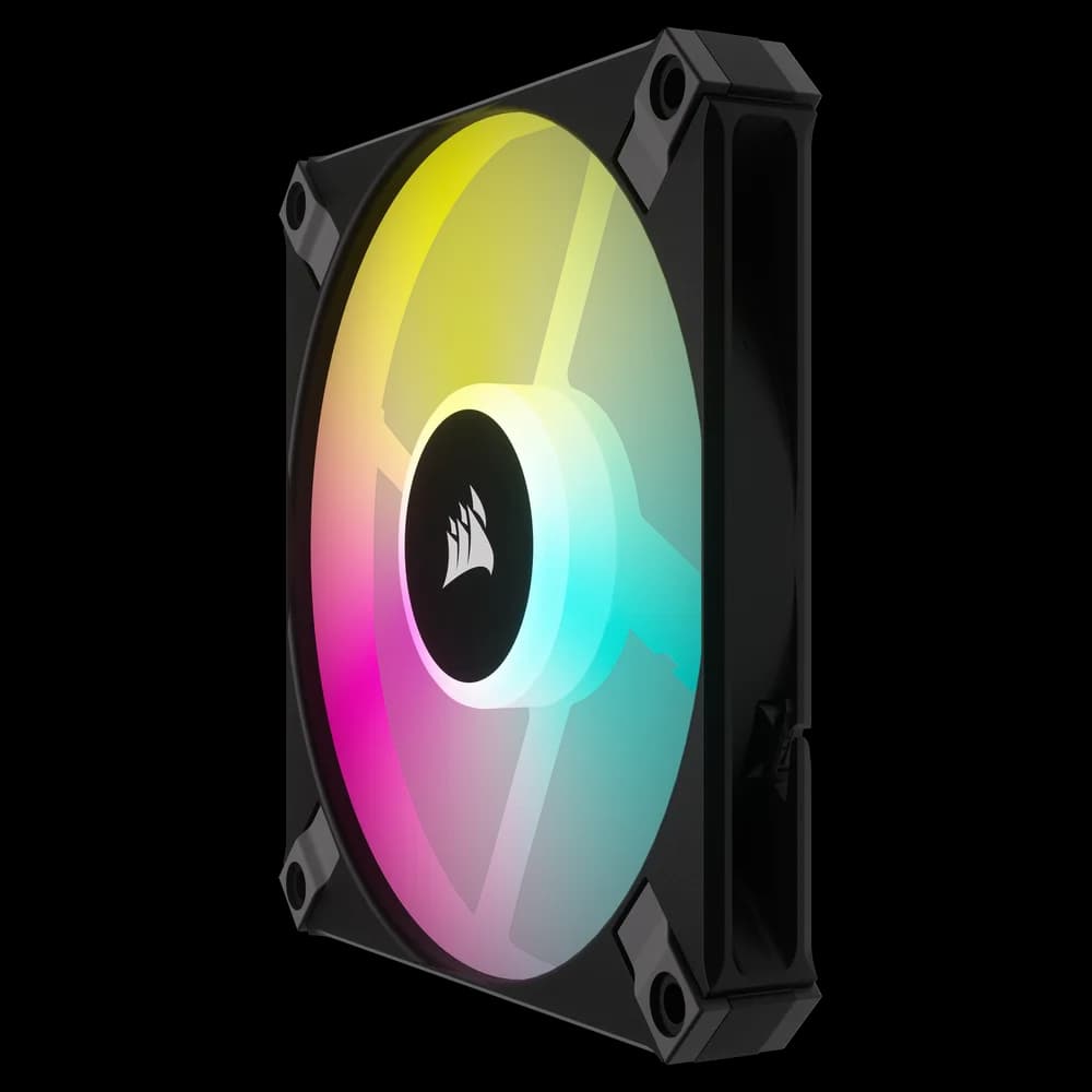 VENTILATOR Corsair, 120 mm 2000 rpm, LED RGB, "CO-9050163-WW" — miniatură