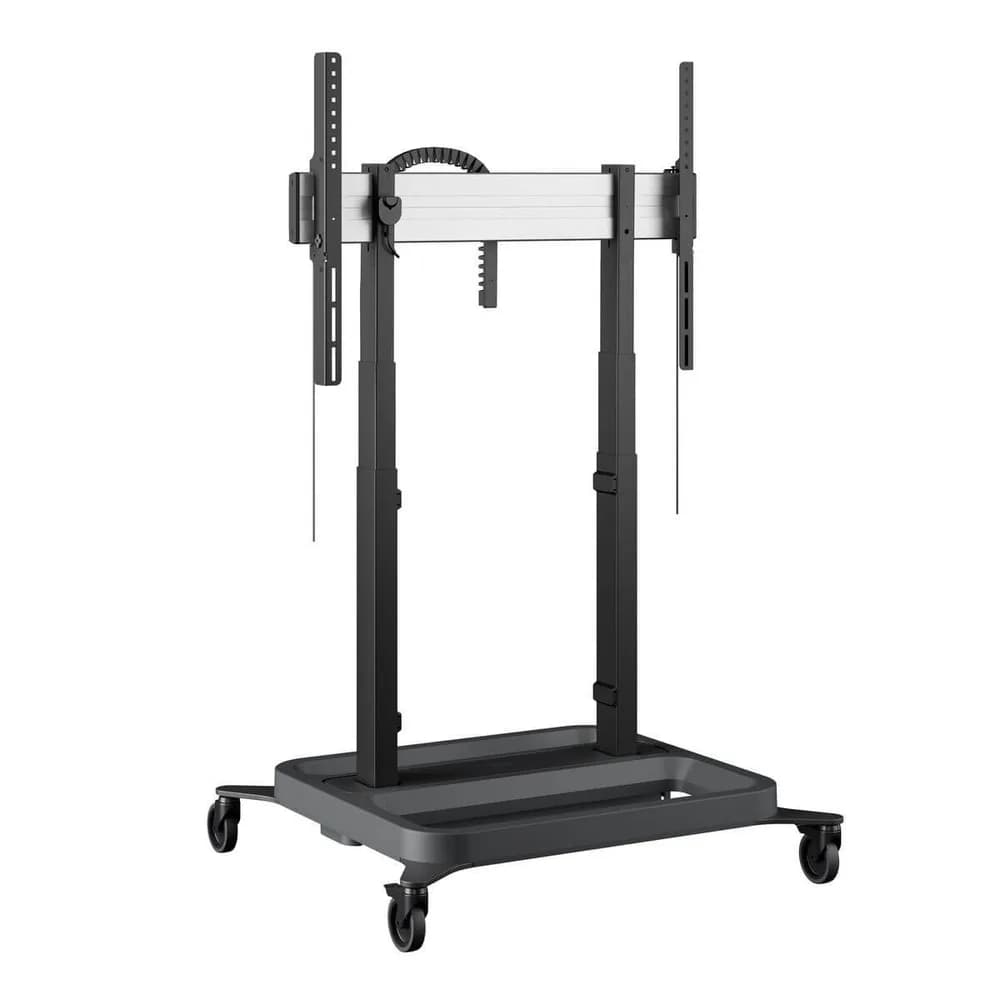 Stand TV motorizat mobil Vogel's RISE 5205, 65"-86", max 120 kg, 50 mm/s, Negru, eligibil cu PNRAS/PNRR