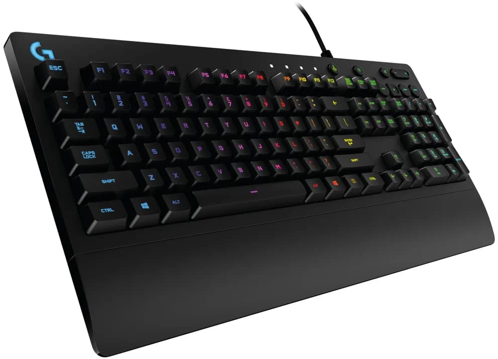 TASTATURA LOGITECH Gaming USB, iluminata, black "G213 Prodigy" "920-008093" — miniatură