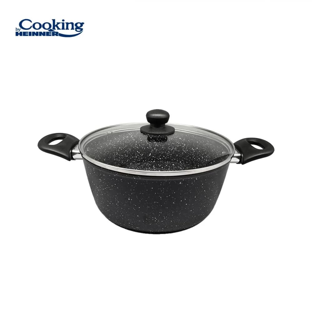 SEMIOALA ALUMINIU FORJAT 24x10 CM,3.8L,ONIX, COOKING BY HEINNER — miniatură