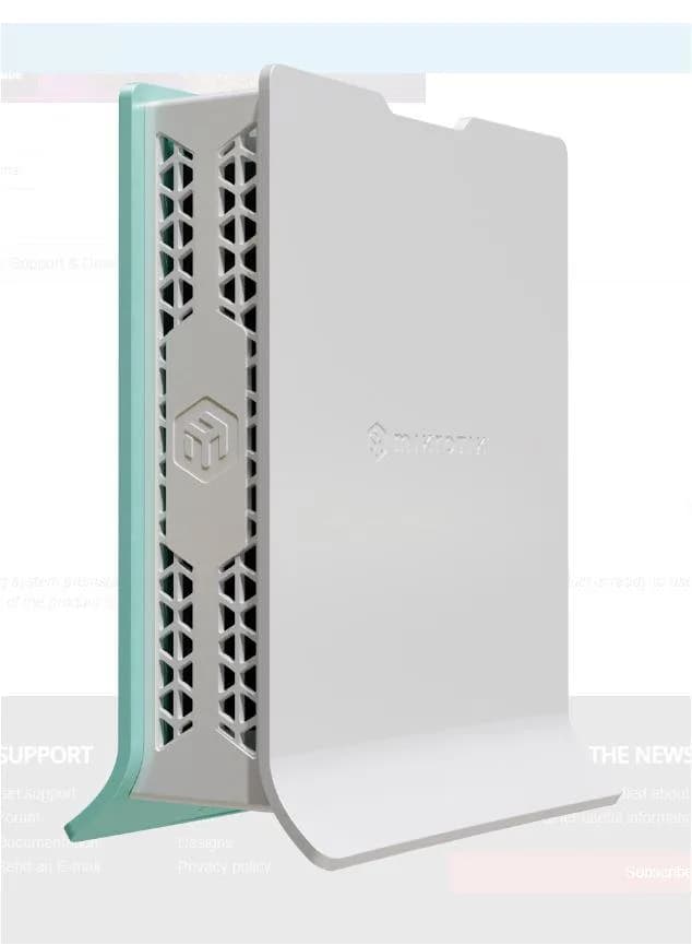 Mikrotik L41G-2AXD HAP AX LITE Gigabit wireless router, Procesor: IPQ-5010, 800 MHz Dual core, Router OS 4, 256MB RAM, storage: 128MB, viteza wireless: 2.4Ghz 574 Mbit/s, AX600, Interfata: 4 x 10/100/1000 . — miniatură
