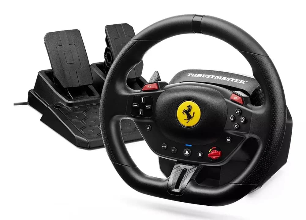 Thrustmaster T98-P FERRARI 296 GTB Racing Wheel and Pedals (PC/PS) "4160880"