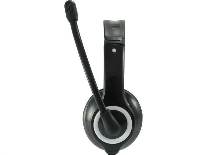 Casti Head-band Equip Stereo USB Headset, Wired, Negru — miniatură