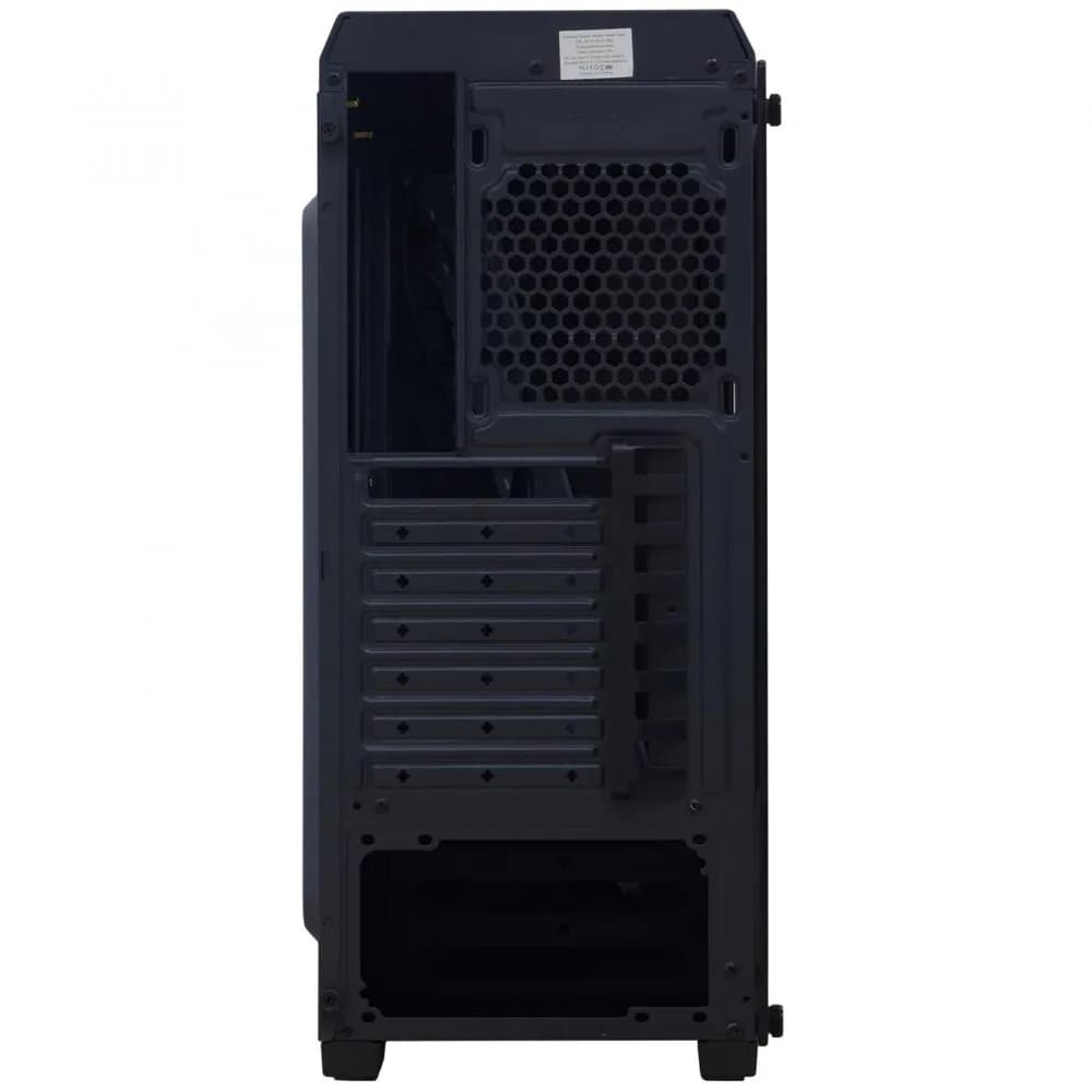 Carcasa SPACER SPCS-GC-FLASH, RGB, Mid Tower, Black — miniatură