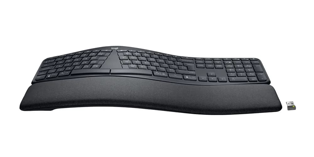 KEYBOARD WRL ERGO K860 US/GRAPHITE 920-010352 LOGITECH"920-010352" — miniatură