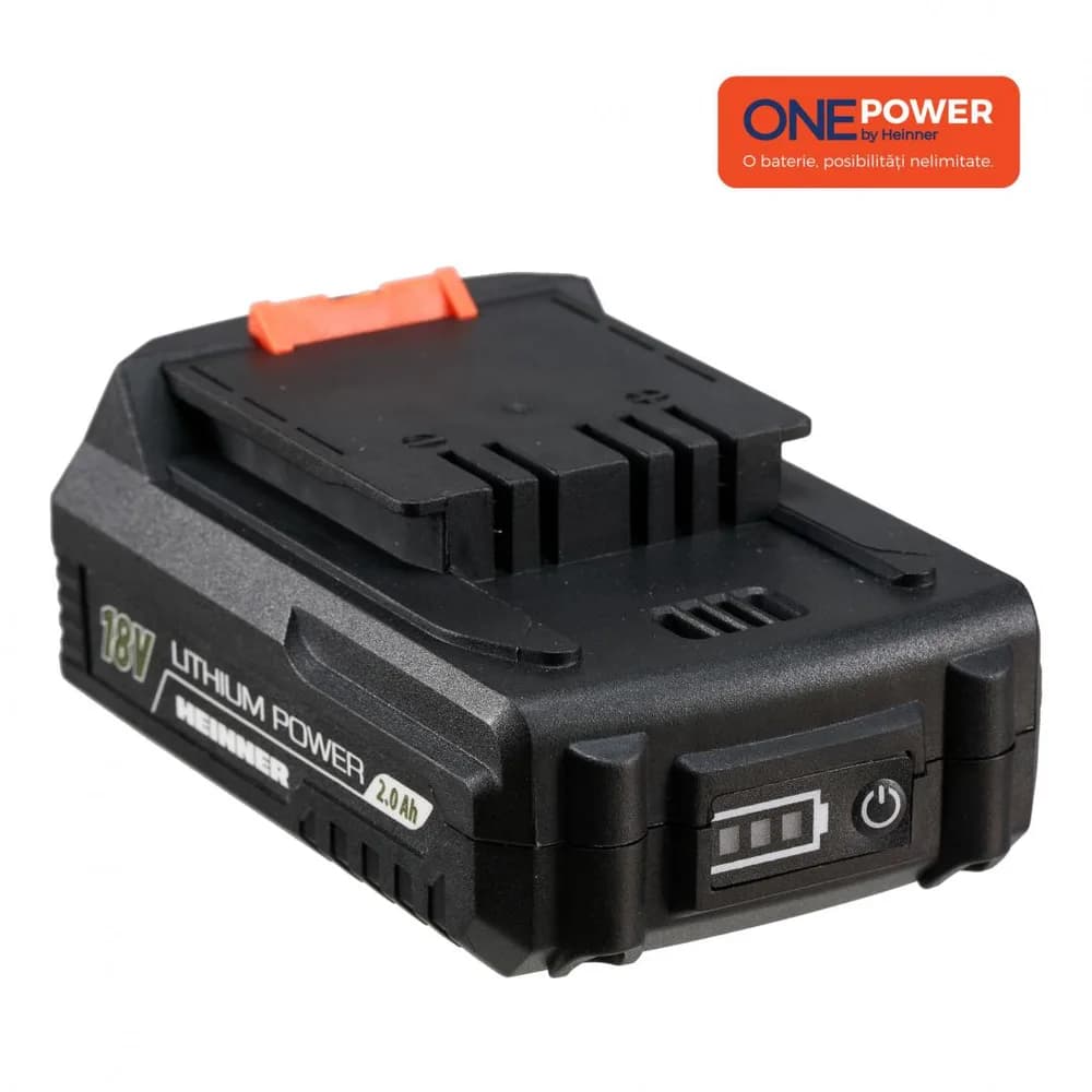 ONE POWER by HEINNER ACUMULATOR 18V 2.0Ah LI-ION — miniatură