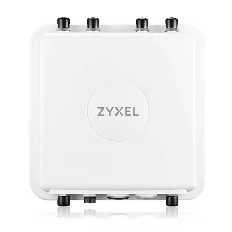 WAX655E, 802.11ax 4x4 Outdoor Access Point external Antennas (not included), Single Pack exclude Power Adaptor, 1 year Nebula Pro pack license bundled, EU and UK, UNIFIED AP, ROHS
