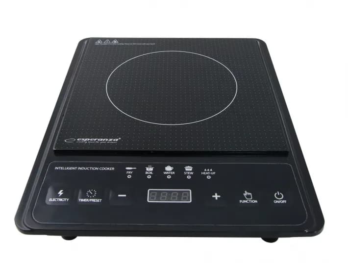 Plita cu inductie Esperanza Krakatau EKH011 2000W Negru "EKH011" — miniatură