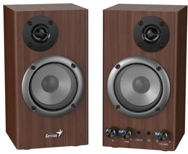 BOXE GENIUS 2.0, RMS: 16W (2 x 8W), wood, "SP-HF500B" "31730047400" — miniatură