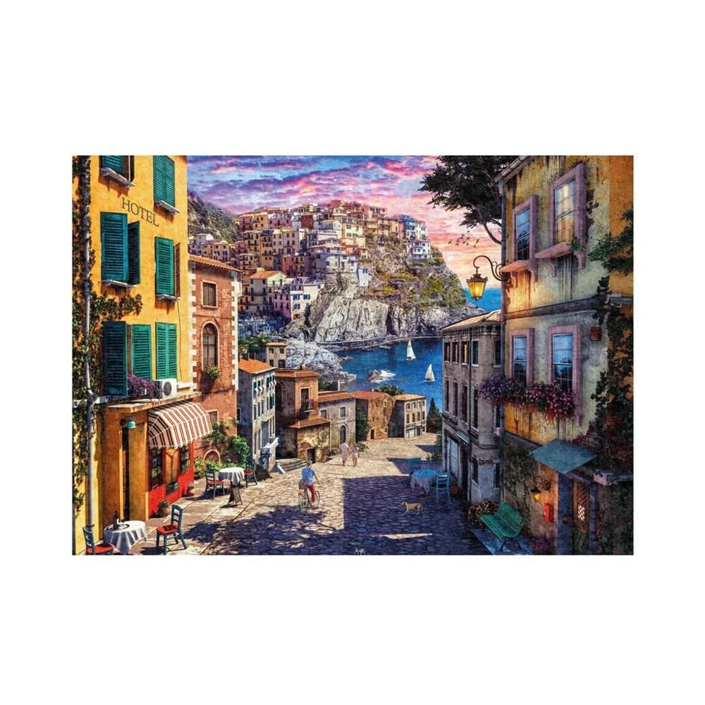 Puzzle 1000 piese, Riviera Italiana - DINO TOYS — miniatură