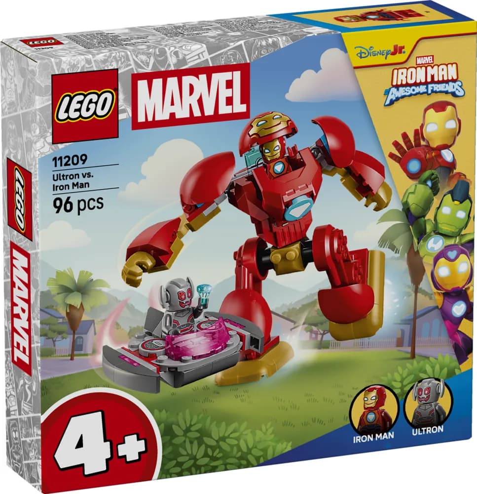 ULTRON VS IRON MAN LEGO11209 — miniatură