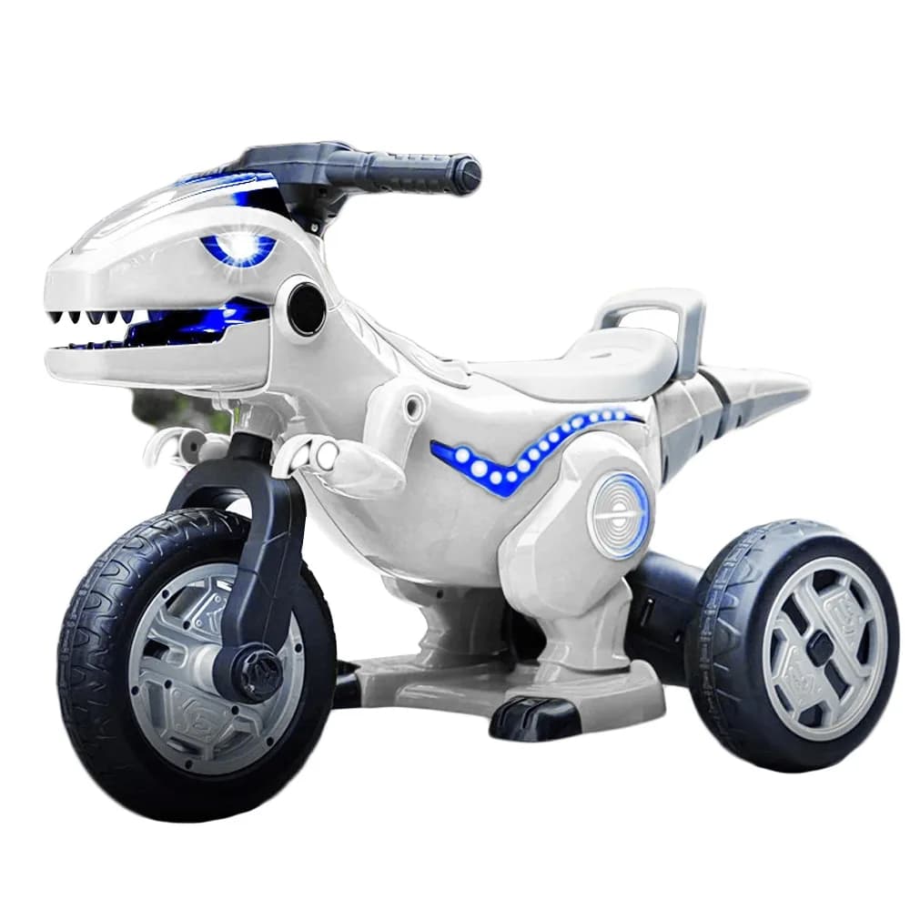 Motocicleta dinozaur cu acumulator, 2 motoare, 12V, 5A — miniatură