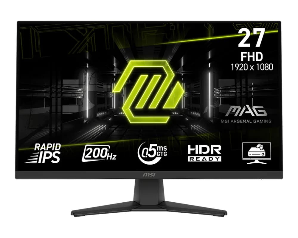 Monitor MSI MAG 272F, IPS, 27 inch, Full HD, 1920 x 1080, HDMI, Display Port, 200 Hz, 0.5ms, Negru "MAG 272F"