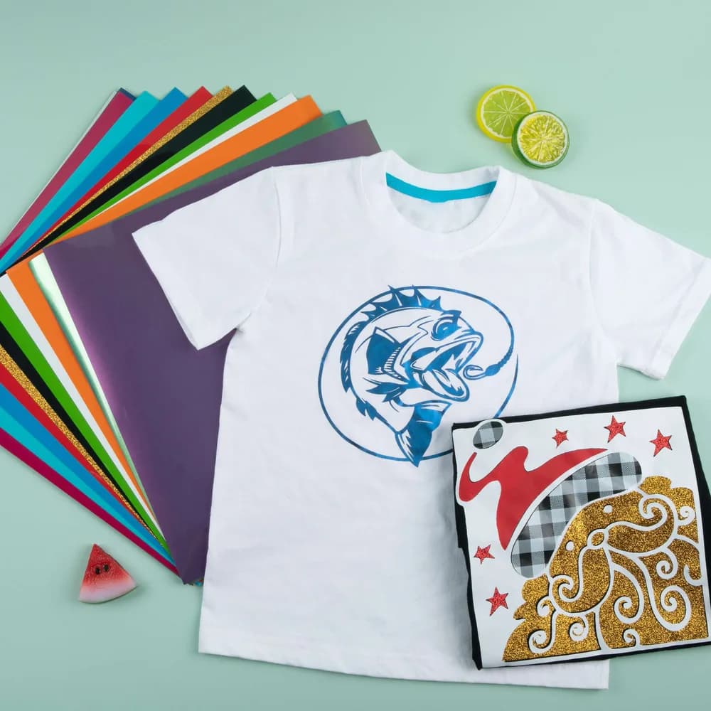 Accesoriu gravator laser LOKLiK Heat Transfer Vinyl Material Bundle — miniatură
