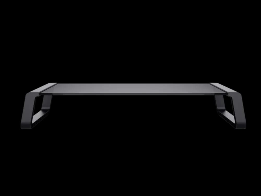 TRUST MONTA GLASS MONITOR STAND BLK "25271" — miniatură