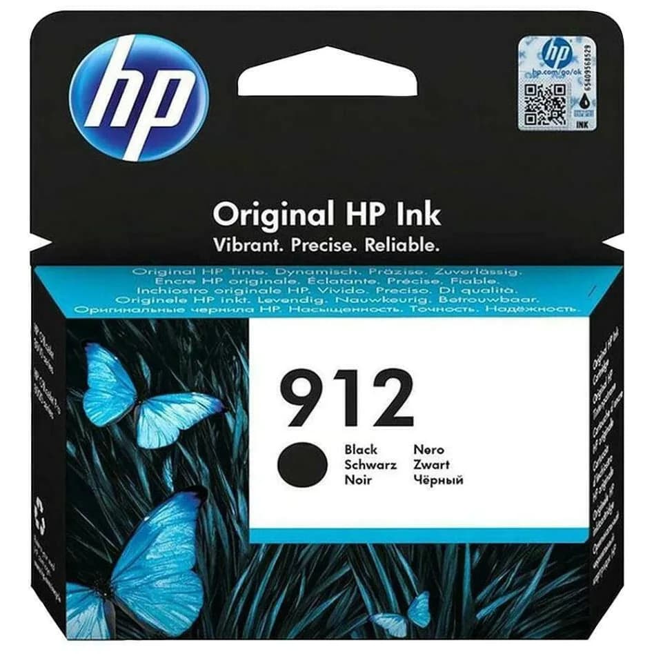 Cartus Cerneala Original HP Black, nr.912, pentru OfficeJet 8013|8023, 315, "3YL80AE"