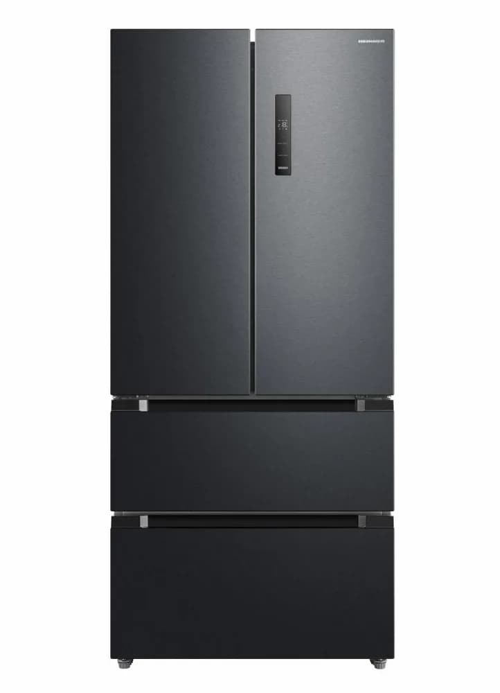 Combina frigorifica HEINNER HCFD-M516INVHDXE++, No Frost, 516 l, Clasa E, Dozator apa, Compresor inverter, Antracit