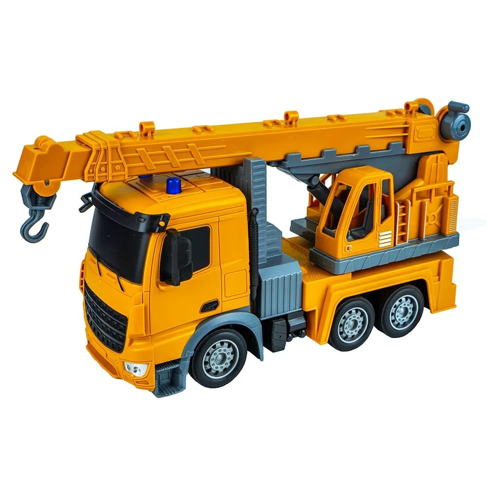 Camion-macara, cu RC — miniatură