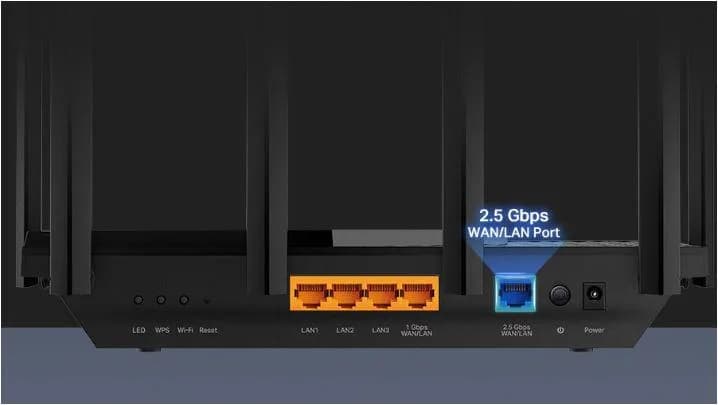 Router wireless TP-LINK Archer AX72 PRO, WIFI 6, Mesh, Dual Band — miniatură