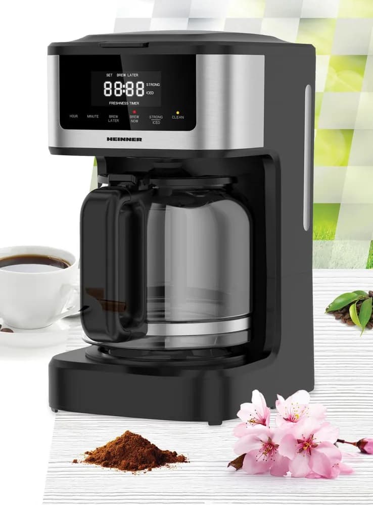 CAFETIERA DIGITALA HEINNER HCM-DD900BKSS — miniatură