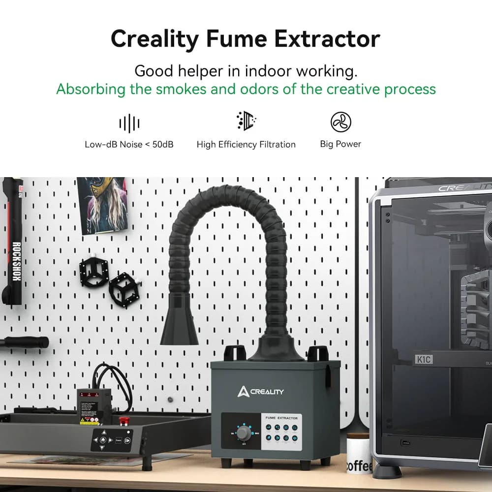 Accesoriu imprimantă 3D Creality Fume Extractor — miniatură