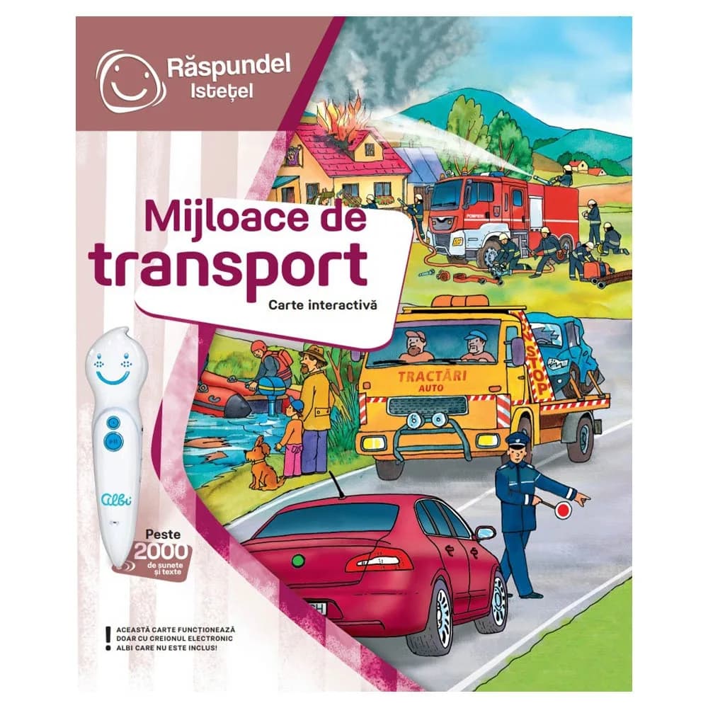 Raspundel Istetel, Carte - Mijloace de transport, ALBI - BLACKFIRE — miniatură