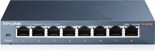 SWITCH TP-LINK 8 porturi Gigabit. carcasa metalica "TL-SG108"