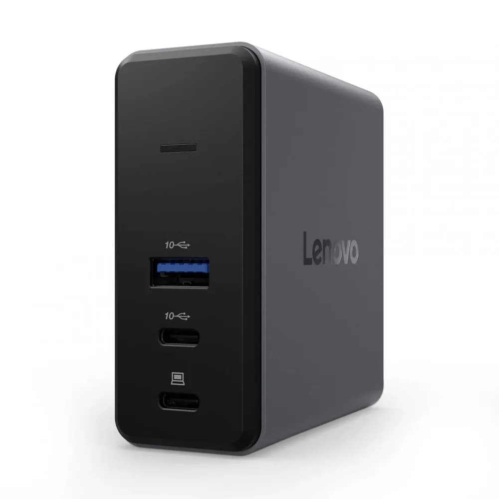 Lenovo X9 Charging GaN Dock Prin cablu USB 3.2 Gen 2 (3.1 Gen 2) Type-C Gri — miniatură