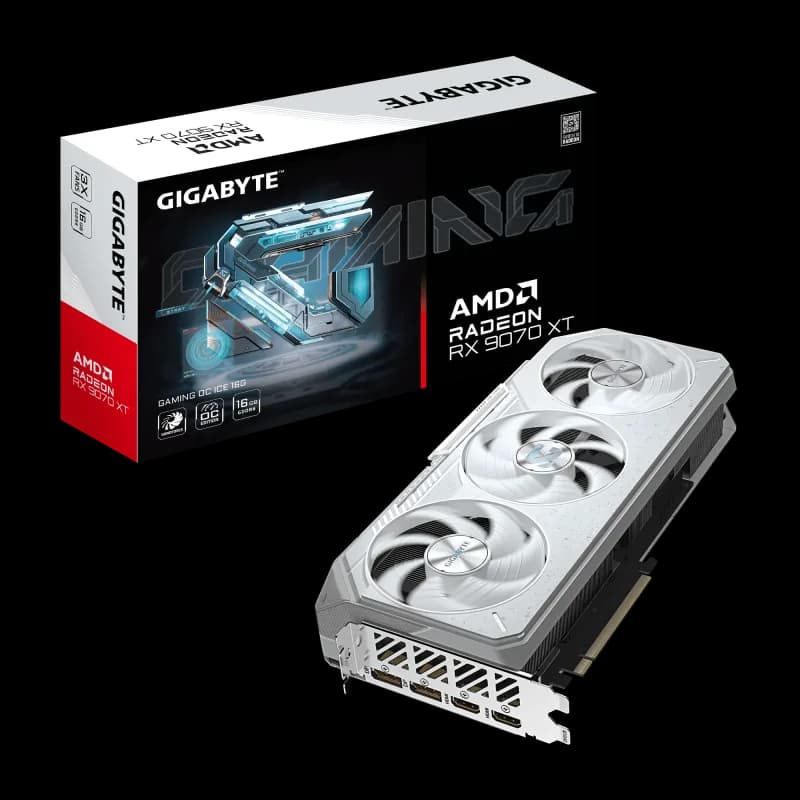 Placa video Gigabyte Radeon RX 9070 XT, 16GB GDDR6, PCI Express 5.0, 256-bit