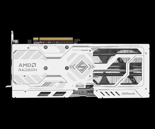 Placa video Asrock "Radeon RX 9060 XT Steel Legend 16GB OC", 16GB GDDR6, 128 bit, PCI Express 5.0 x16, 2 x DisplayPort 2.1a, HDMI 2.b1, racire activa 2 x fan, PSU recomandat 750W, "RX9060XT SL 16GO" — miniatură