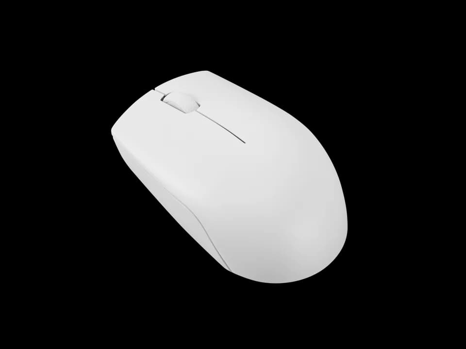 Mouse Wireless Lenovo 300, 1000 dpi, Gri — miniatură