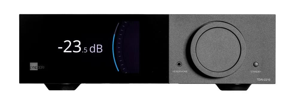 Amplificator stereo 2 x 210W Lyngdorf TDAI-2210 HDMI, 2.1 Input (8K & HDR), Chromecast, Airplay2, DSP, RoomPerfect