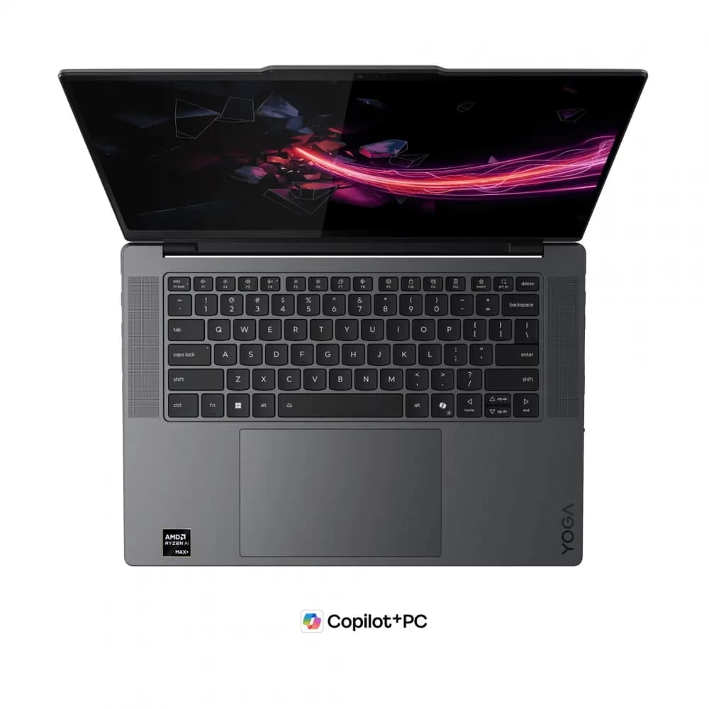 Laptop Consumer Lenovo Yoga Pro 7 15ASH11, cu procesor Ryzen AI 7 388, 15.3'' OLED, 64 GB LPDDR5x, 1 TB, AMD Radeon 8060S, Windows 11 Pro — miniatură