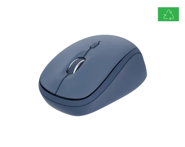 Mouse Wireless TRUST Yvi+, 1600 DPI, Albastru — miniatură