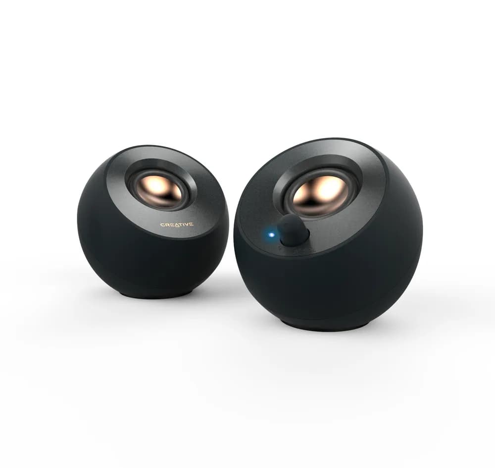 Creative Pebble V2 USB-C Speakers - Black "51MF1695AA000" — miniatură