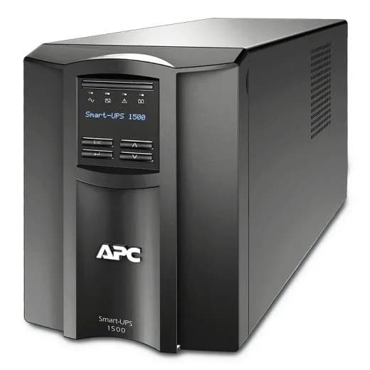 UPS APC Smart-UPS SMT line-interactive / sinusoidala 1500VA / 1000W 8conectori C13, baterie RBC7,smart conect,optional extindere garantie cu 1/3 ani(WBEXTWA R1YR-SP-03/WBEXTWAR3YR-SP-03),3 ani garantie echipament si 2 ani garantie baterie