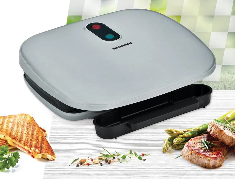 GRILL ELECTRIC HEINNER HEG-F1000SL — miniatură