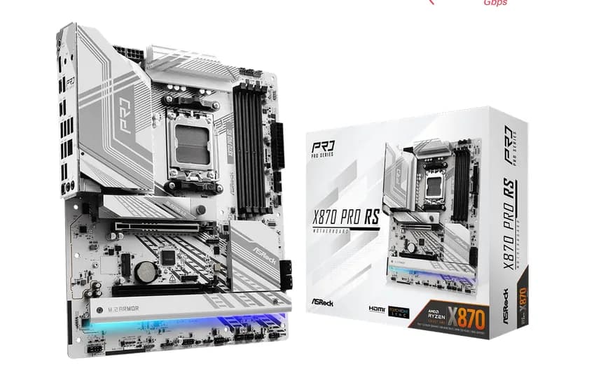 Placa de baza ASRock X870 PRO RS, Socket AM5, DDR5, ATX