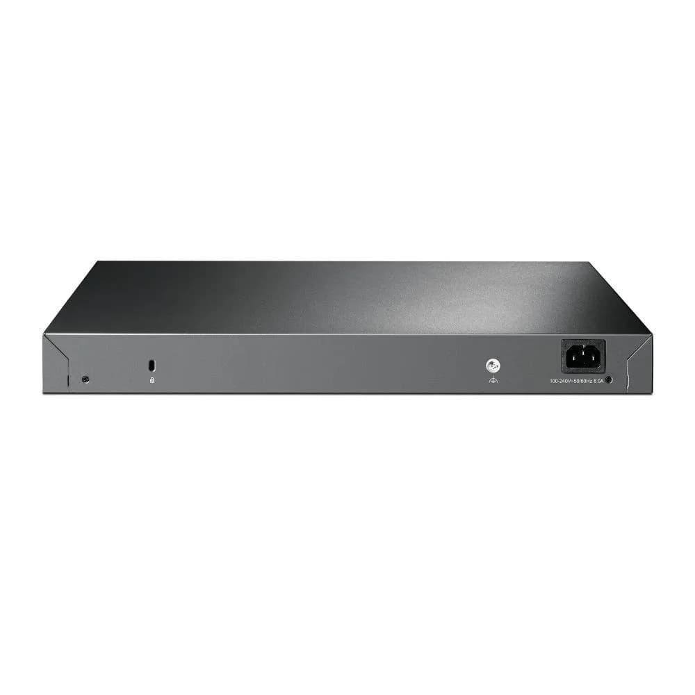 "JetStream™ 24-Port 2.5GBASE-T and 4-Port 10GE SFP+ L2+ Managed Switch with 16-Port PoE+ & 8-Port PoE++ PORT: 24× 2.5G RJ45 Ports (8× 2.5G PoE++ Ports & 16× 2.5G PoE+ Ports), 4× 10G SFP+ Slots, RJ45/Micro-USB Console Port SPEC: 802.3bt/at/af, 500 W PoE Power, 1U 19-inch Rack-mountable Steel Case — miniatură