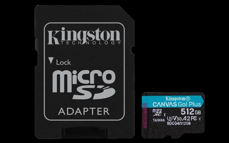 Card de Memorie Kingston 512GB Canvas Go! Plus CL10