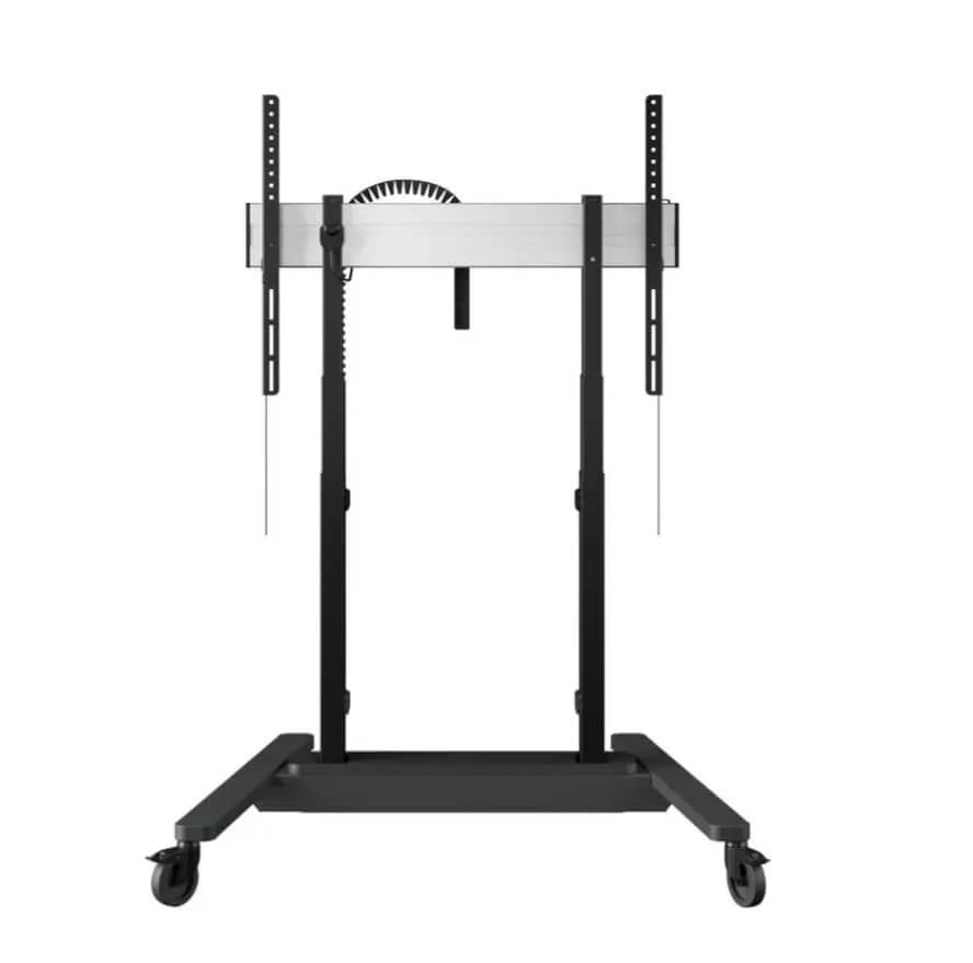 Stand TV motorizat mobil Vogel's RISE 4205, 43"-86", max 120 kg, 50 mm/s, Negru, eligibil cu PNRAS/PNRR